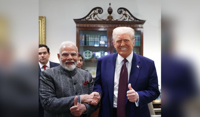 Beyaz Saray'da Trump ve Modi Buluşması Gerçekleşti