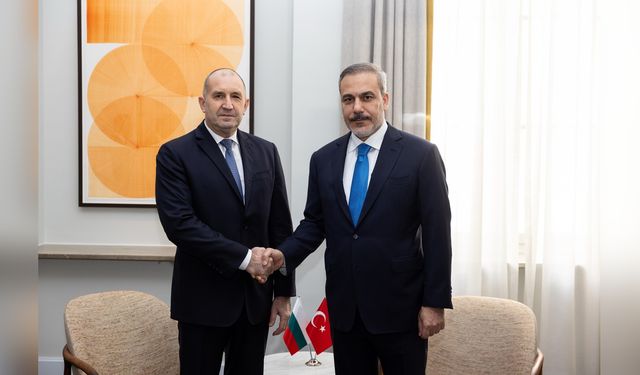 Bakan Fidan ve Radev'den İşbirliği Vurgusu