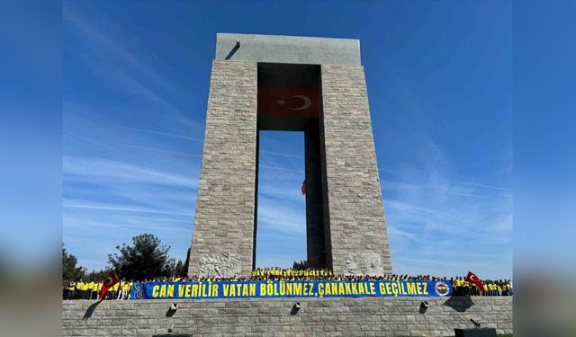 1907 ÜNİFEB, Çanakkale Şehitliklerini Ziyaret Etti