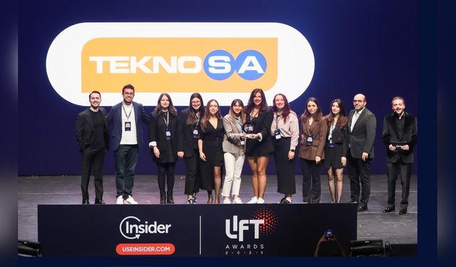 Teknosa, Lift Awards'ta En İyi Yapay Zeka Uygulamasıyla Ödüllendirildi