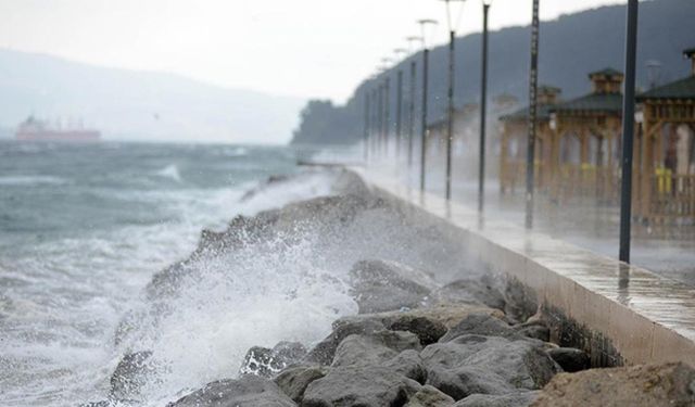 Meteorolojiden uyarı: Marmara'da fırtına bekleniyor