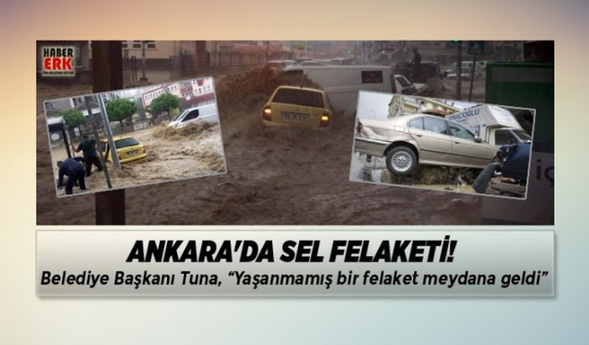 Ankarada sel felaketi