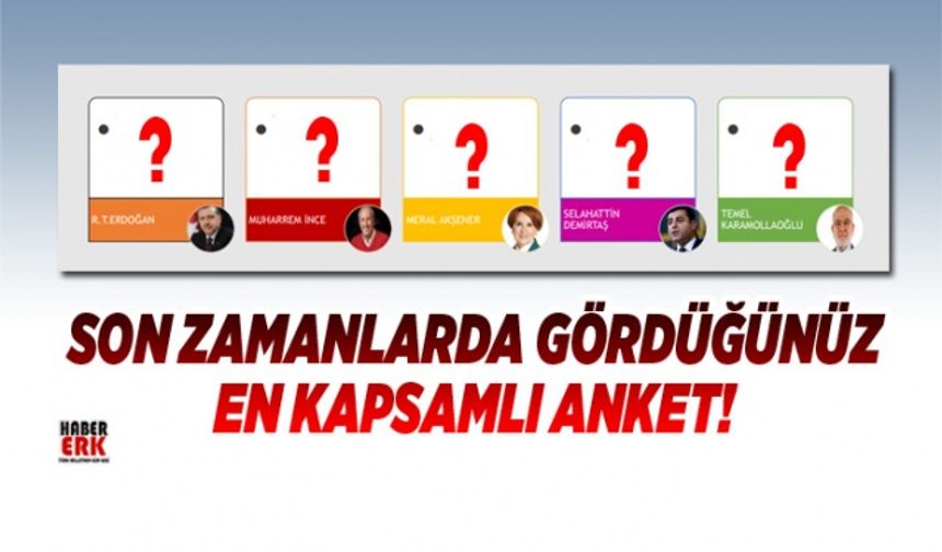 Türkiye Geneli 24 Haziran Seçim Anketi
