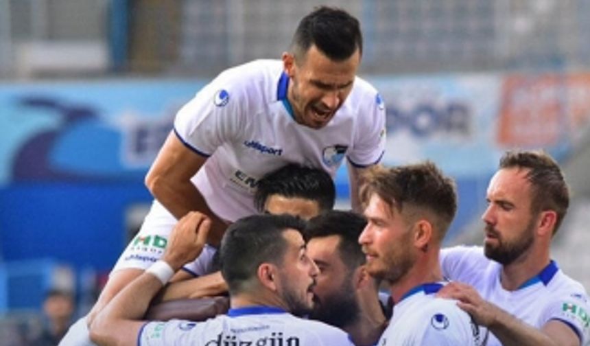 Erzurumspor -Ümraniyespor  İşte Süper Lige taşıyan goller