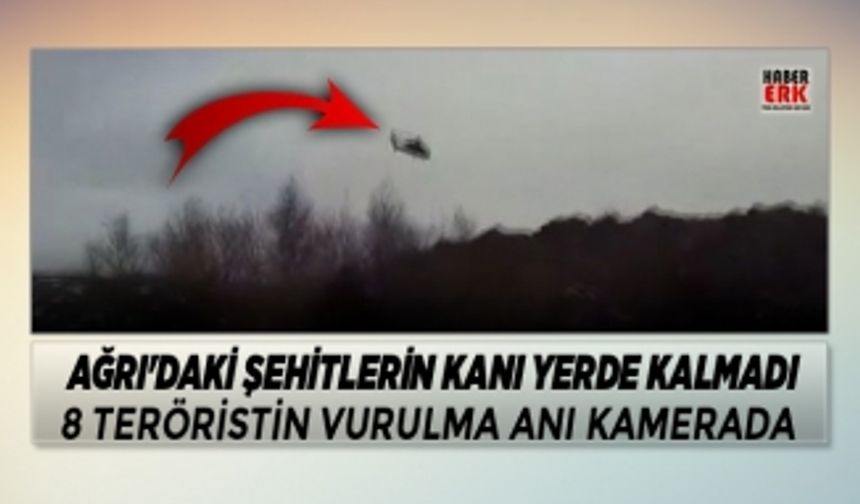 Ağrı'daki şehitlerin kanı yerde kalmadı