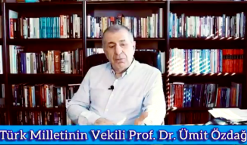 Ümit Özdağ, kuracağı partinin en önemli 3 özelliğini açıkladı