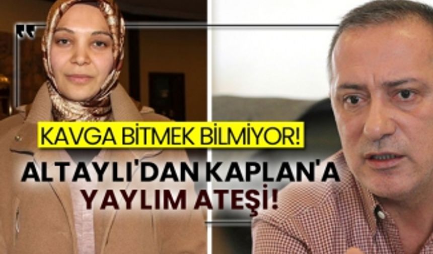 Fatih Altaylı'dan Hilal Kaplan'a yaylım ateşi!