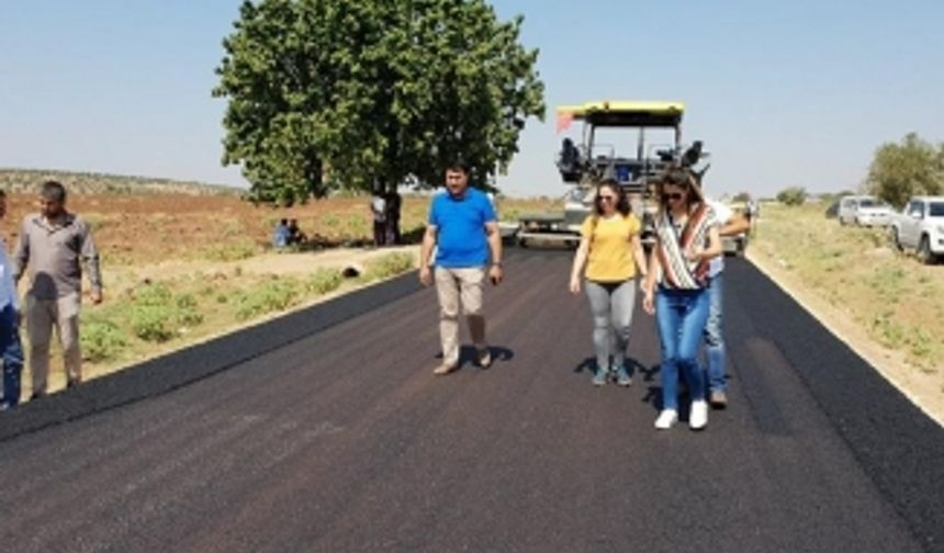 Kilis’te yol çalışmaları hızlandı