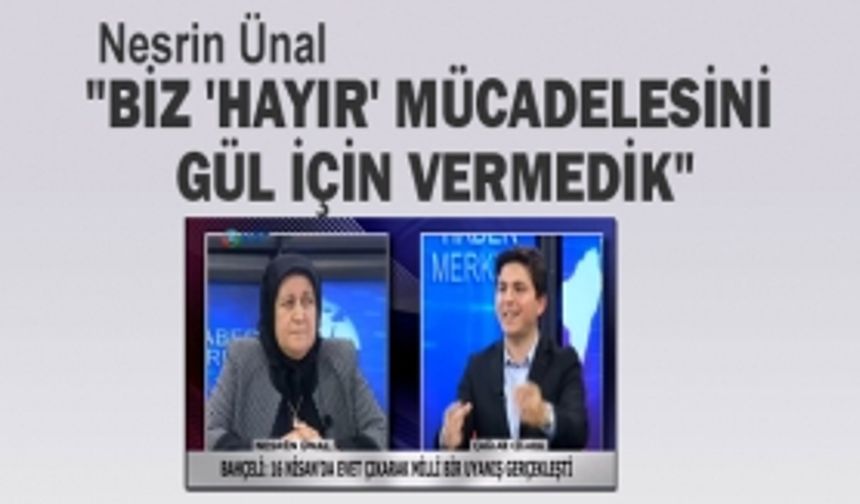 MHP'li Nesrin Ünal'dan Gül'ün adaylığına tepki: "Biz 'hayır' mücadelesini Gül için vermedik"