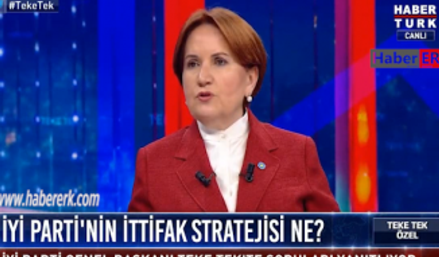 MHP, İYİ Parti birleşmesine  Akşener’den cevap “Seçmen isterse…”