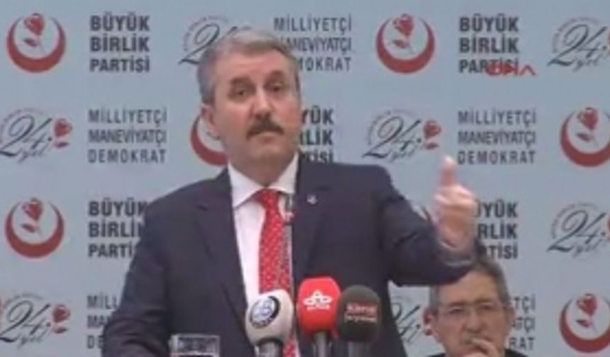 BBP Lideri Destici, partisinin program ve Tüzük Kurultayında konuştu 2