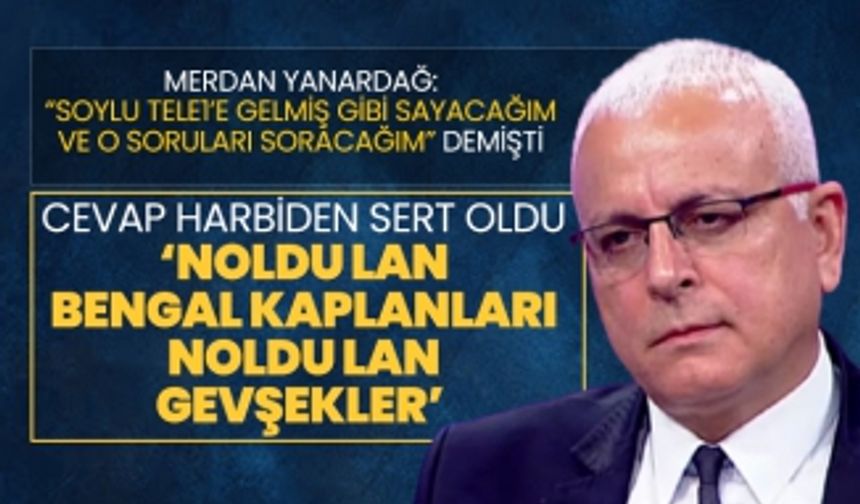 Melik Yiğitel’in Merdan Yanardağ’a cevabı harbiden sert oldu ‘Noldu lan bengal kaplanları noldu lan gevşekler’