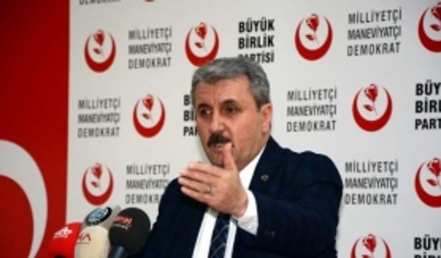 Destici: "Bu demokratik yarışta herkesin düşüncesine saygı duymak lazım"