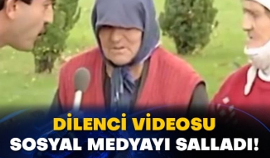 Dilenci videosu sosyal medyayı salladı!