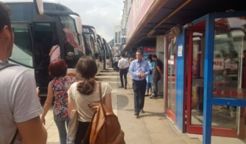 İstanbul 15 Temmuz Demokrasi Otogarı’nda seçim yoğunluğu