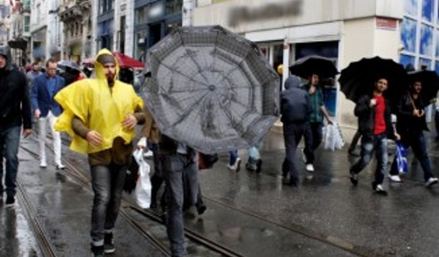 İstanbul’da yağmur