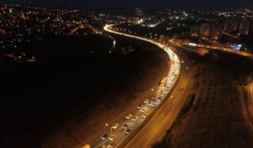 Kocaeli’de dönüş çilesi yoğunluğu başladı