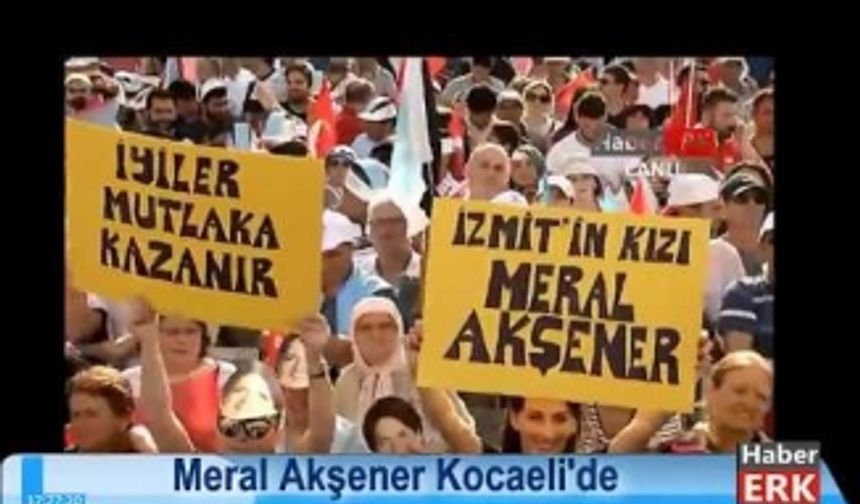 Meral Akşener Kocaeli'de