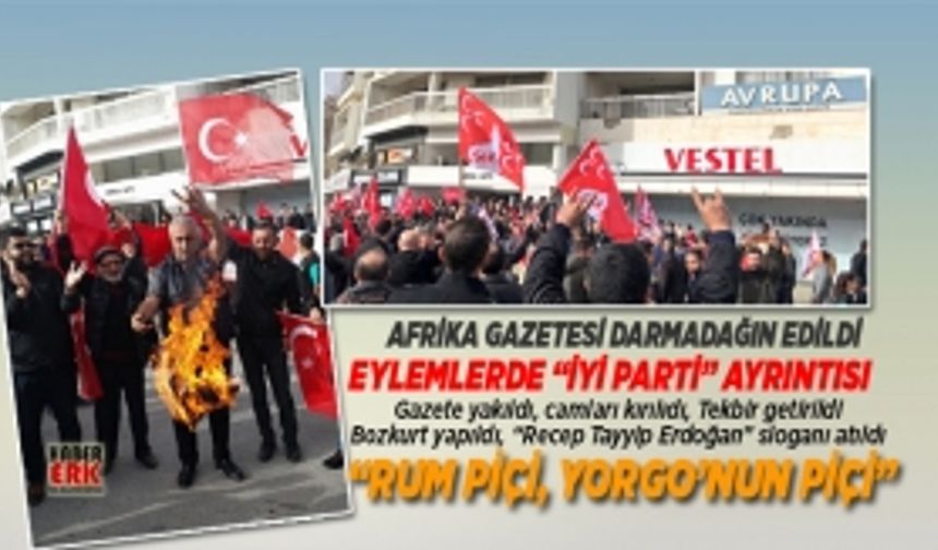 Afrika gazetesi darmadağın edildi