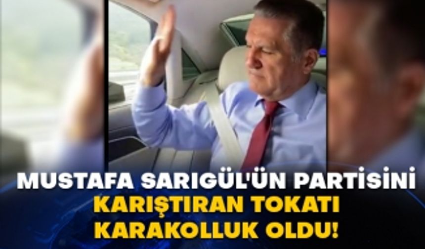 Mustafa Sarıgül'ün partisini karıştıran tokatı karakolluk oldu!