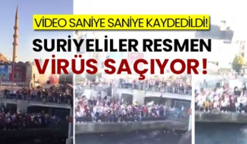 Suriyeliler resmen virüs saçıyor!