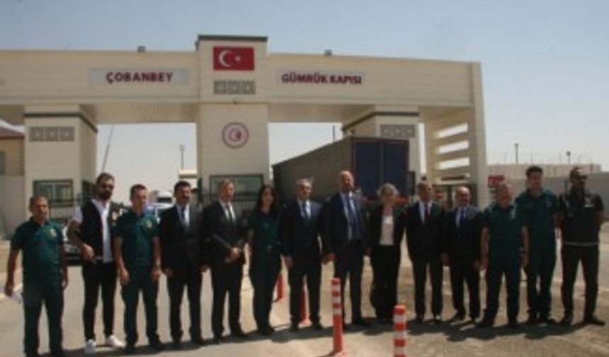 Ticaret Bakan Yardımcısı Turagay sınır kapılarında incelemelerde bulundu