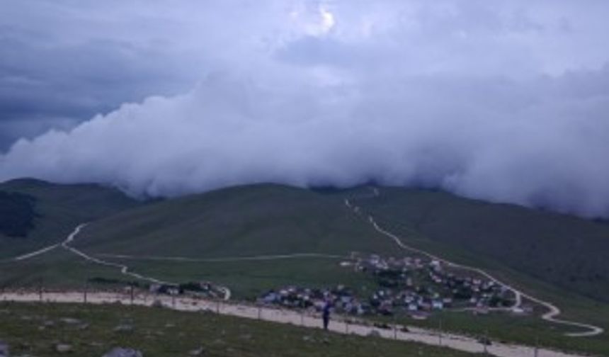 Tokat’ta havayı görenler gözlerine inanamadı