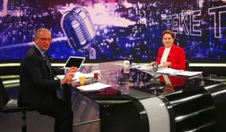 Akşener Habertürk'te