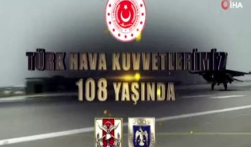 Türk Hava Kuvvetlerinden 108. yıla özel klip