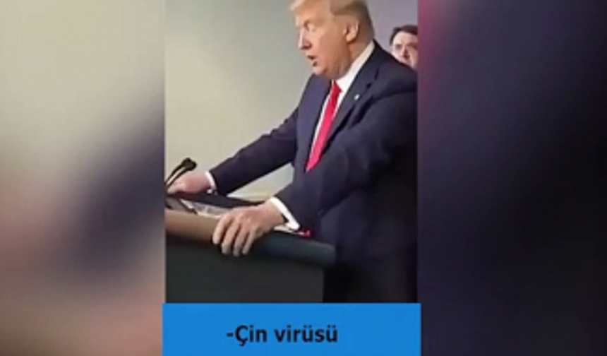 Gazeteciden Trump'a: Neden sürekli 'Çin virüsü' diyorsunuz?