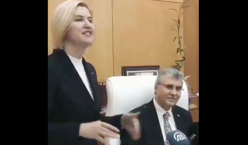 Gagavuz Türkleri'nin kadın Cumhurbaşkanından alkışlanacak konuşma