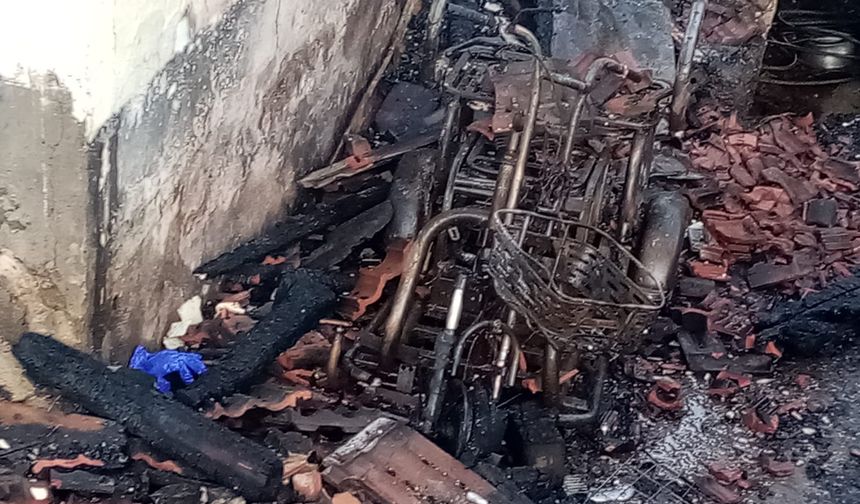 Sakarya'da yangın: 1 ölü