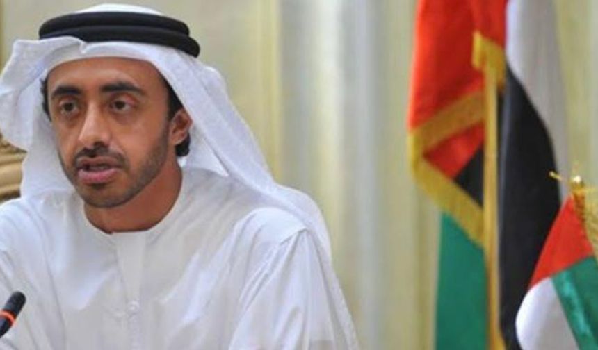 Birleşik Arap Emirlikleri Dışişleri Bakanı ile görüşme yapıldı