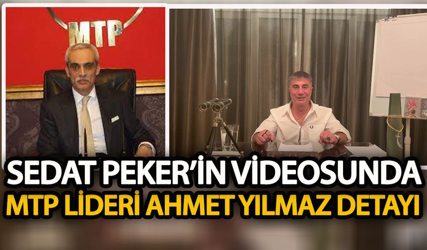 Sedat Peker'in videosunda Ahmet Yılmaz detayı