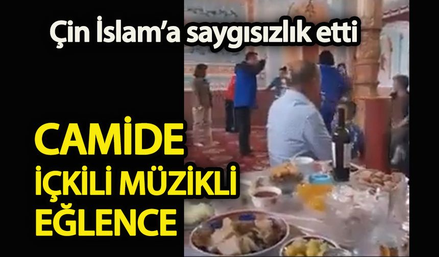 Camide içkili müzikli eğlence