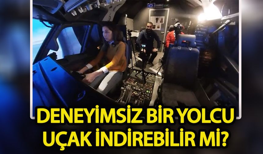 Yolcular uçak indirebilir mi!