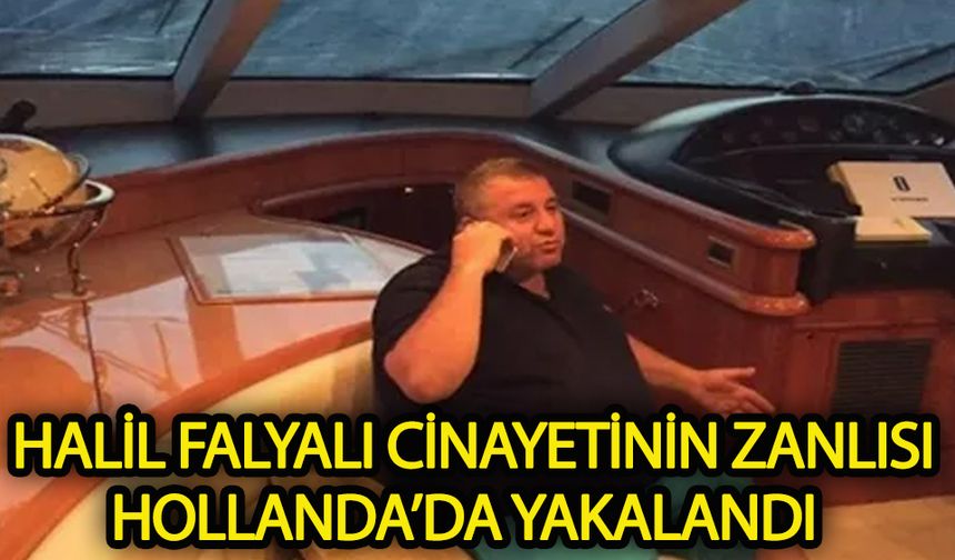 Halil Falyalı cinayetinde önemli gelişme