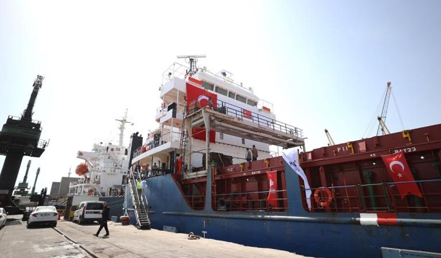 Türkiye-Katar Gazze İyilik Gemisi yola çıkıyor