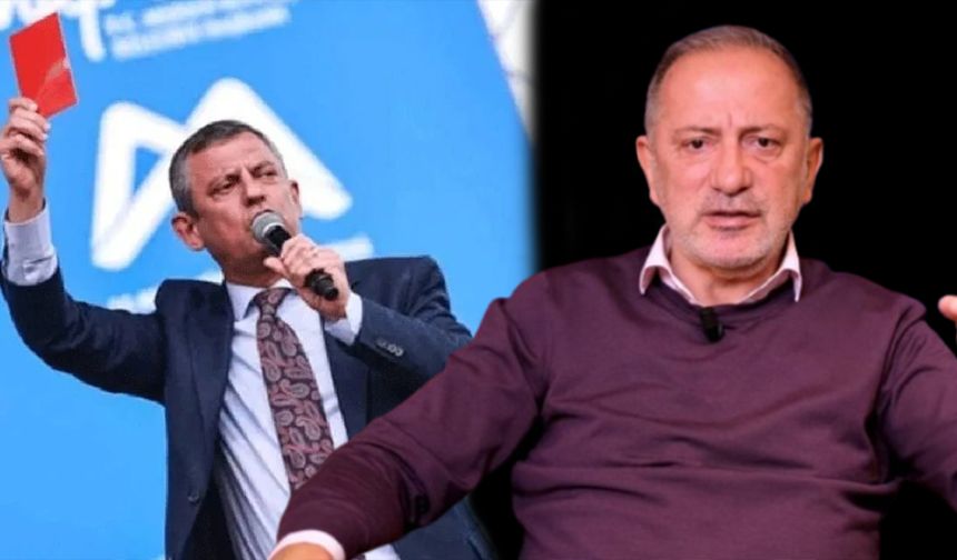 Fatih Altaylı'dan Özgür Özel'i çıldırtacak CHP ve kırmızı kart yorumu