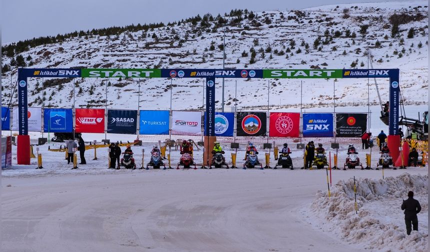 Erciyes, Dünya Kar Motosikleti Şampiyonası'na Ev Sahipliği Yapacak