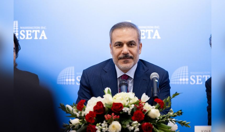 Bakan Fidan, Amerika'da SETA Konferansı'na iştirak etti