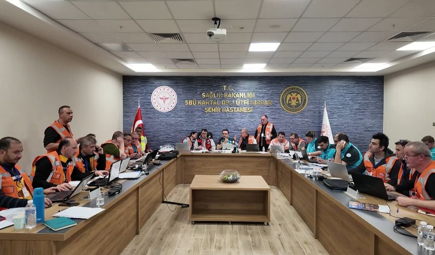 Marmara Deprem Tatbikatı İstanbul'da Tamamlandı: Binlerce Sağlık Personeli Göreve Hazır