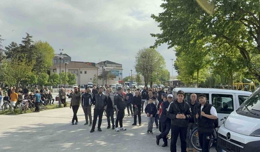 Play-off Maçı Dev Ekranda Canlı Yayınlandı