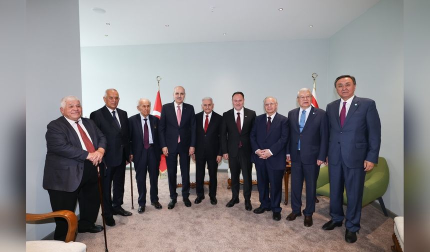 TBMM Başkanı Kurtulmuş, Aksakallar Konseyi Üyeleriyle Görüştü