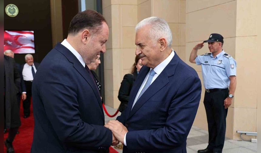 TDT Aksakallar Konseyi Başkanı Yıldırım, KKTC Meclis Başkanı Öztürkler ile Görüştü