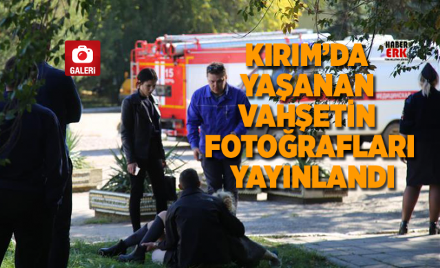 Rusya Araştırma Komitesi yetkilileri, Kırım’ın Kerç şehrinde gerçekleştirilen ve 21 kişinin hayatını kaybettiği okul saldırısına ilişkin fotoğrafları paylaştı.