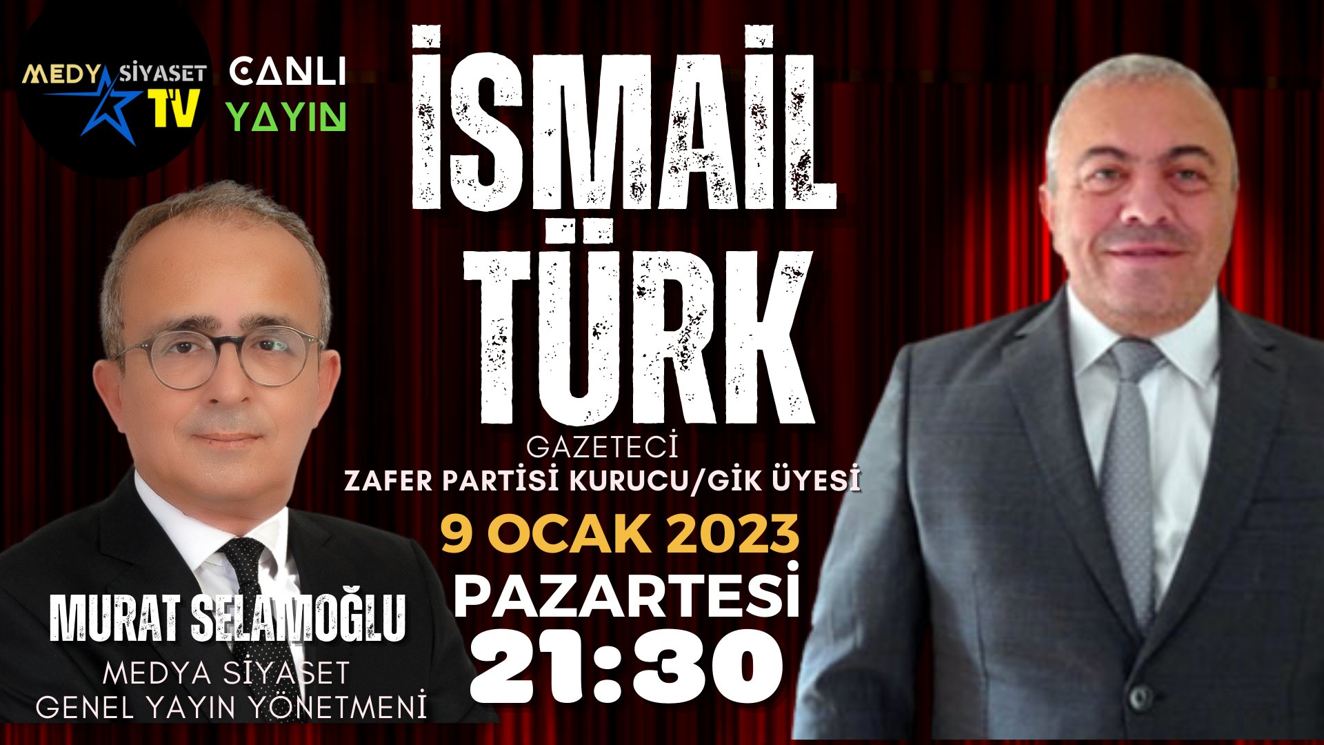 ismail türk canlı yayın habererk