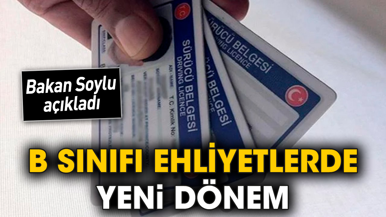 B Sınıfı Ehliyetlerde Yeni Dönem - Habererk, Güncel Son Dakika Haberleri