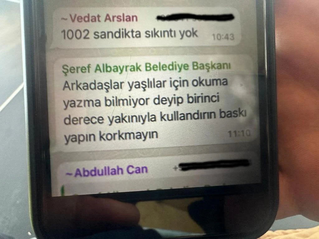 şeref albayrak watsapp